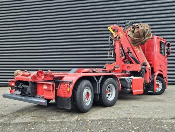 Scania R520 V8 6x2/4 / EPSILON CRANE + HOOKLIFT